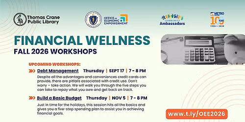 Financial Wellness: Build A Basic Budget Workshop