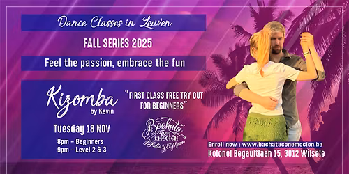 New Fall series: Kizomba