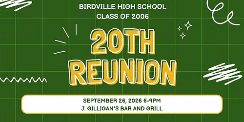 BHS class of 2006- Reunion Dinner