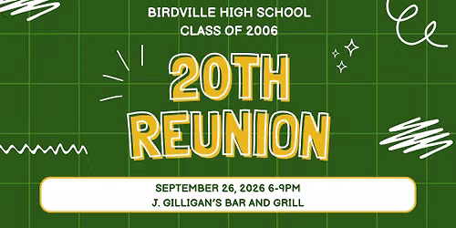 BHS class of 2006- Reunion Dinner