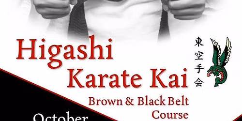 October brown & black belt course 