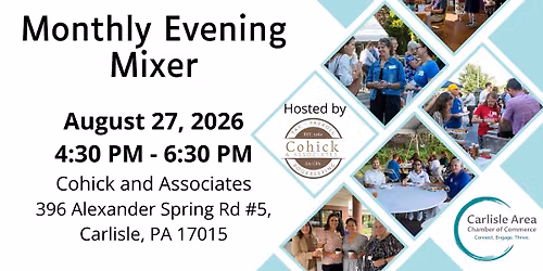 Evening Mixer - Cohick & Associates