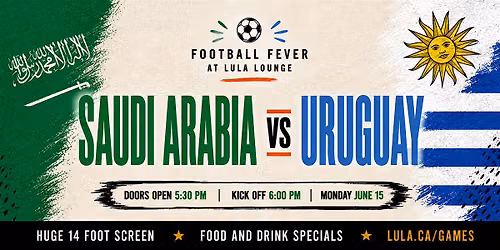 Saudi Arabia vs Uruguay