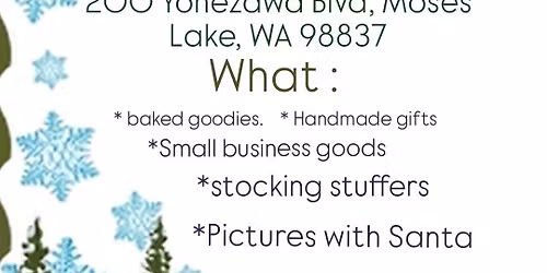 Merry And Bright Holiday Bizarre hosted by Moses Lake Girl scout troop