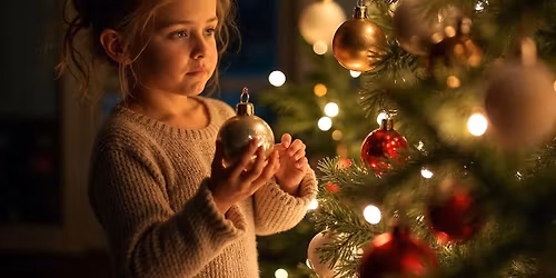 Familjem\u00e4ssa med julgransplundring