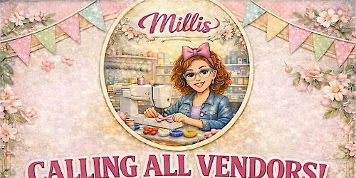 Calling all vendors for in door spring Market $55 spot bring your own table