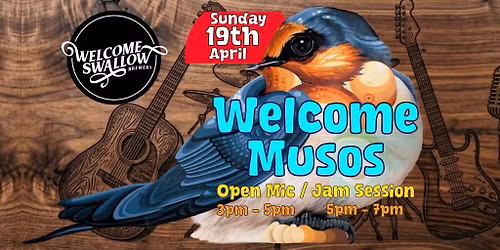 Welcome Musos - Open Mic\/Jam Session