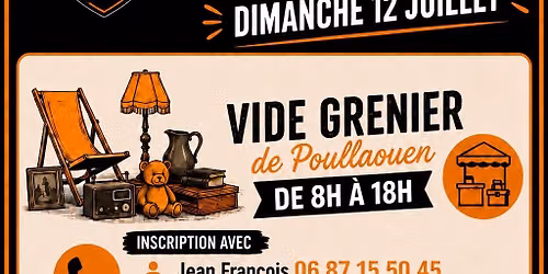 Brocante \/ Vide grenier de l\u2019US Poullaouen