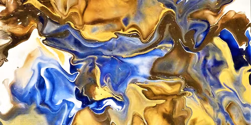 Christmas Acrylic Pouring!