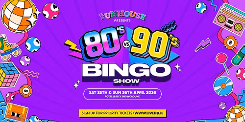 The 80's vs 90's Funhouse Bingo Show