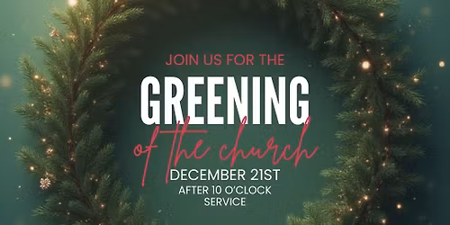Greening of the Church