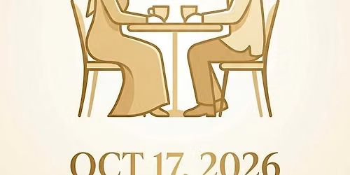 MUSLIM  SPEED DATING  EVENT  -  OCT 17, 2026