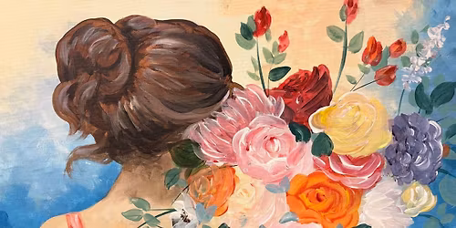 Join Brush Party to paint "Blooming Nora" - Abingdon