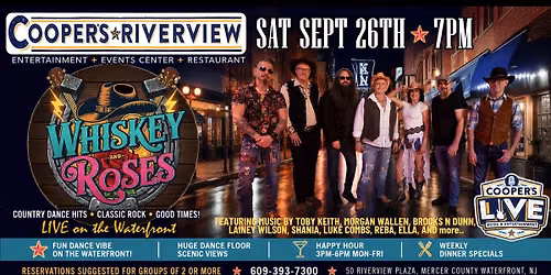 Whiskey and Roses Live at Coopers Riverview - COUNTRY PARTY