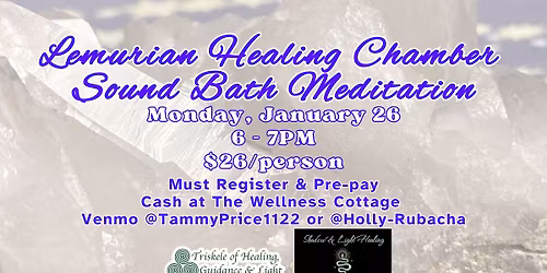 Lemurian Healing Chamber Sound Bath Meditation