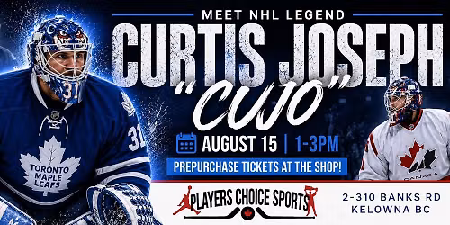 Curtis Joseph Autograph Event