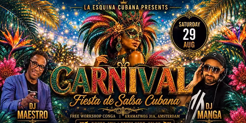 Fiesta de Carnaval | 29 AUG - AMSTERDAM