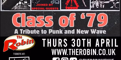 Class Of \u201979 \u2013 A Tribute to Punk and New-Wave