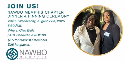 NAWBO Memphis Chapter Dinner & Pinning Ceremony