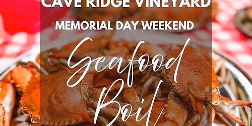 Memorial Day Weekend Seafood Boil