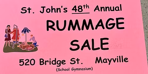 St. John\u2019s Rummage Sale