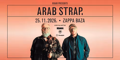 Indie velikani Arab Strap premijerno u Srbiji!