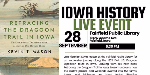 Iowa History Live! @ Fairfield Public Library