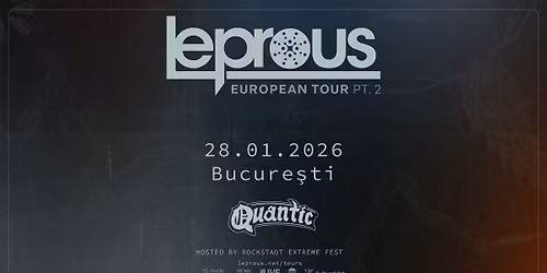 LEPROUS - 28.01 - Quantic, Bucuresti
