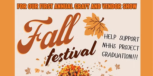 Fall Festival Vendor and Craft Show