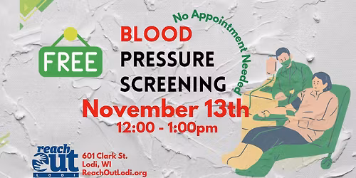 Free Blood Pressure Screening