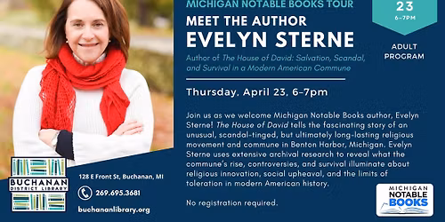 Michigan Notable Books Tour