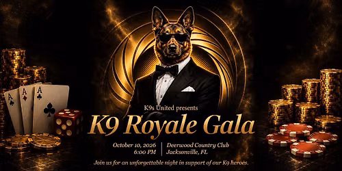 K9 Royale Gala: An Evening of High Stakes for K9 Heroes