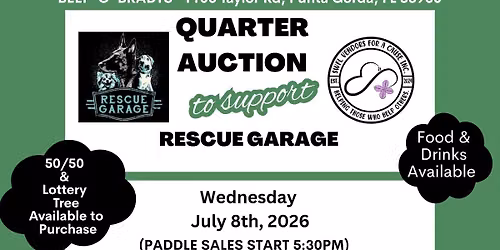 SWFL Vendors for a Cause Quarter Auction 