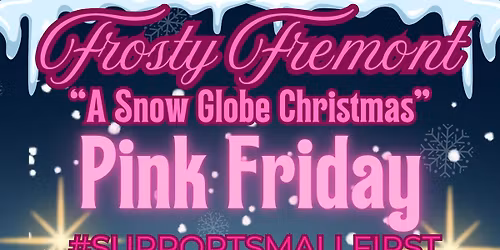 PINK FRIDAY: SUPPORT SMALL FIRST