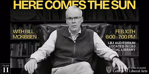 2026 Liz Carpenter Lecture with Bill McKibben