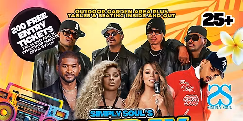Simply Soul Sunday Block Party - 19th April 2026