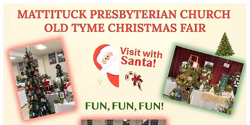 Mattituck Presbyterian Church Old Tyme Christmas Fair