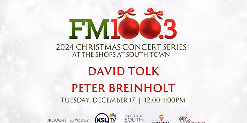 Peter Breinholt Christmas Concert at Covey Center for the Arts