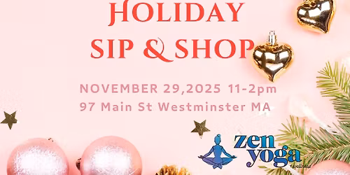 Small Business Saturday Sip & Shop