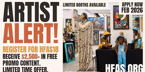Harlem Fine Arts Show (HFAS18) Exhibitor Registration