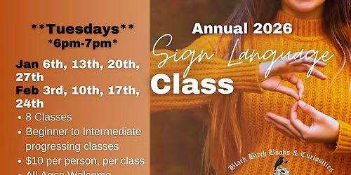 American Sign Language Class (2026)