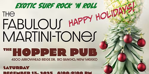 The Fabulous Martini-Tones LIVE! at The Hopper