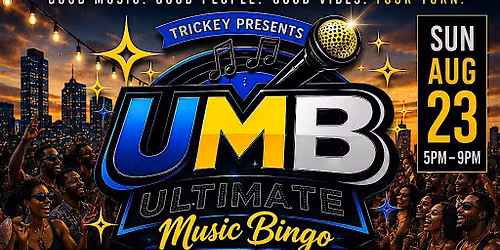 ULTIMATE MUSIC BINGO - 90\/00 Day Party Edition