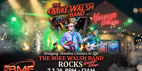 The Mike Walsh Band returns to Kenny's Garage 