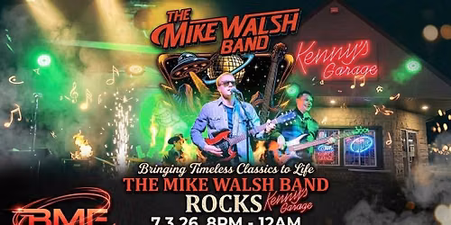 The Mike Walsh Band returns to Kenny's Garage 