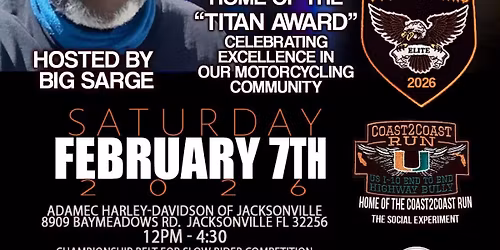 Iron elite event 2026. The Titan awards. 
