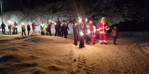 Julegrantenning p\u00e5 Solhaug \ud83c\udf84