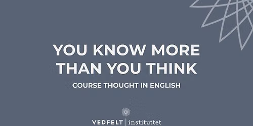 You know more than you think 