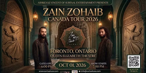 Zain Zohaib Qawwali Night \u2013 Toronto