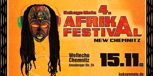 Kukaye Moto Afrika-Festival in New Chemnitz